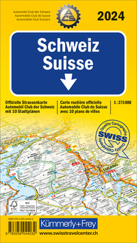 Switzerland 2024, road map ACS 1:275'000