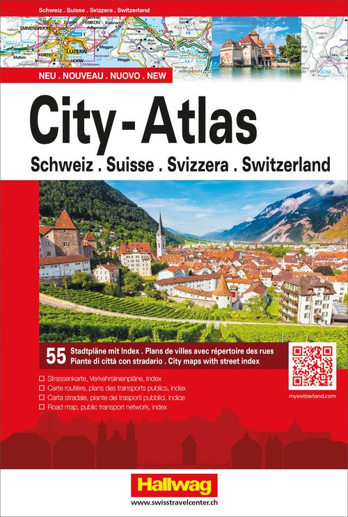 Suisse, City-Atlas 1:16'000