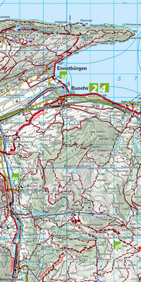 Switzerland, Lake Lucerne, No. 11, Hiking Map 1:60'000