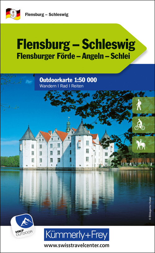 Allemagne, Flensburg - Schleswig, Nr. 9, Carte outdoor 1:50'000
