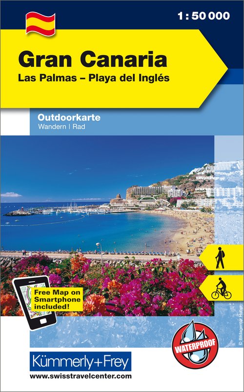 Spanien, Gran Canaria, Outdoorkarte 1:50'000