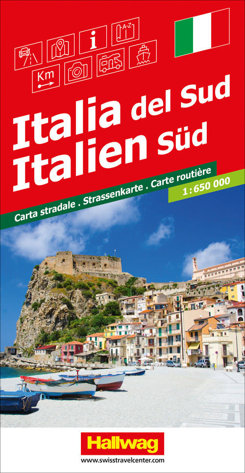 Italy (Sud), Road map 1:650'000