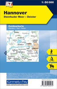 Deutschland, Hannover, Nr. 57, Outdoorkarte 1:50'000