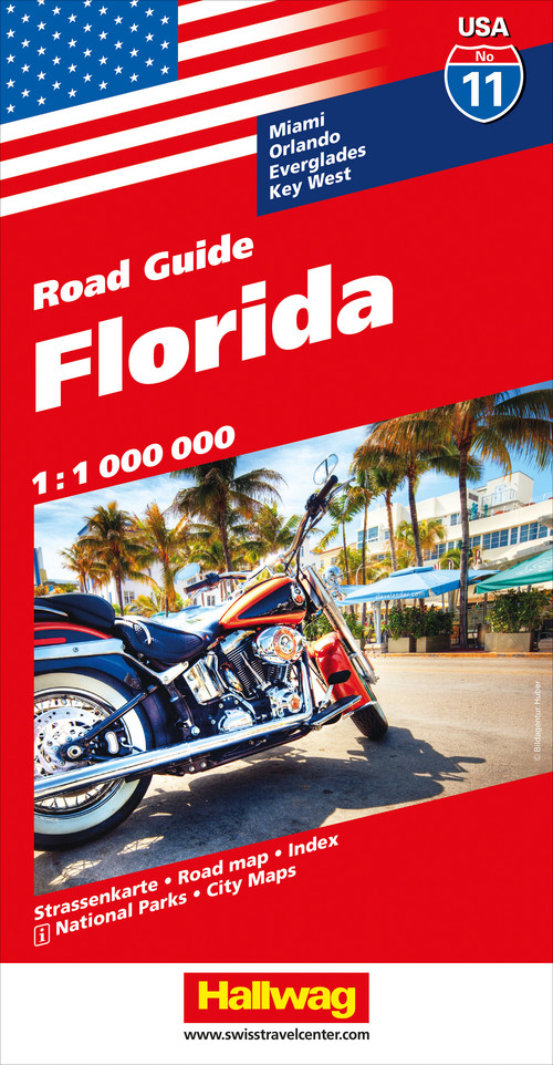 USA, Florida, Nr. 11, Road map 1:1Mio.