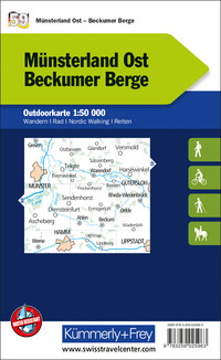 Germany, Münsterland East - Beckum Hills, Nr. 59, Outdoor map 1:50'000