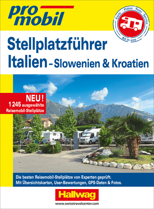 Stellplatz-Atlas Italien Promobil, german edition