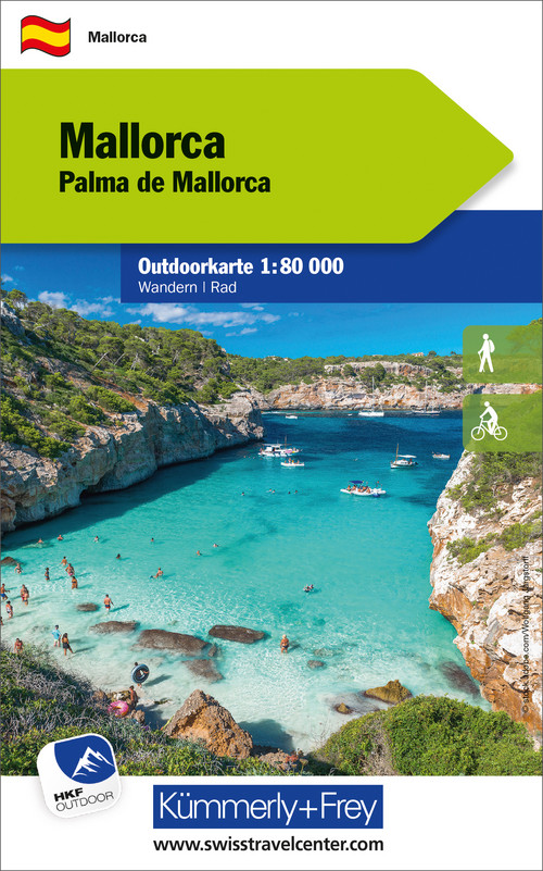 Spain, Mallorca, Outdoor map 1:80'000