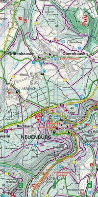 Deutschland, Schwarzwald, Nr. 52, Outdoorkarte 1:35'000