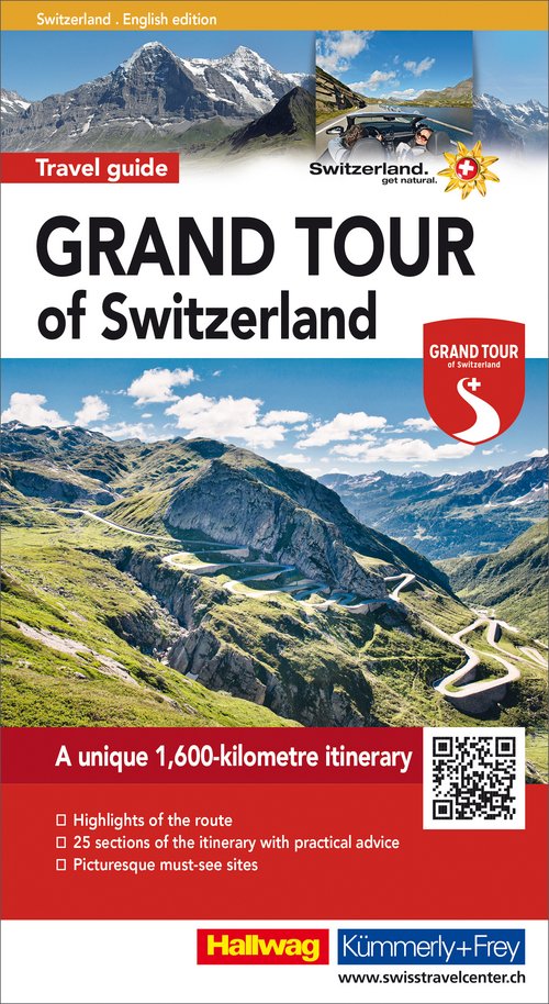 Grand Tour of Switzerland Touring Guide, englische Ausgabe