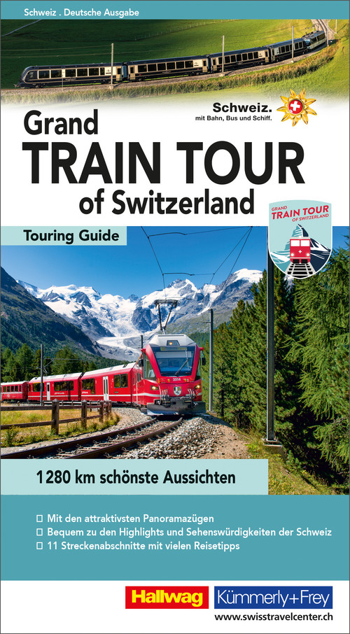 Grand Train Tour of Switzerland Guide, édition allemande
