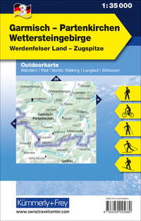 Germany, Garmisch - Partenkirchen, Nr. 3, Outdoor map 1:35'000
